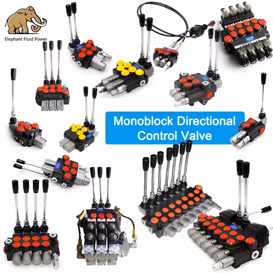 Valvola di controllo direzionale idraulica 2p40 elettro